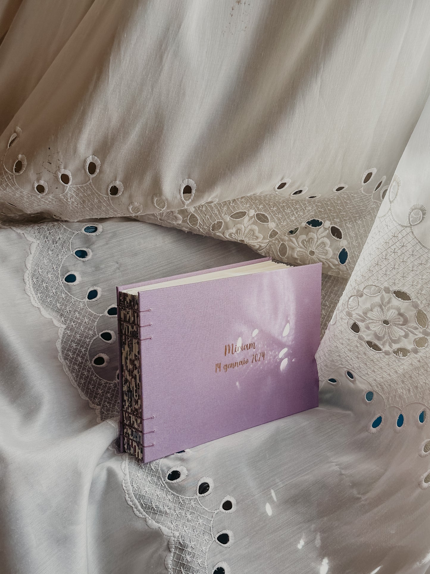Album con rilegatura copta LATO CORTO
