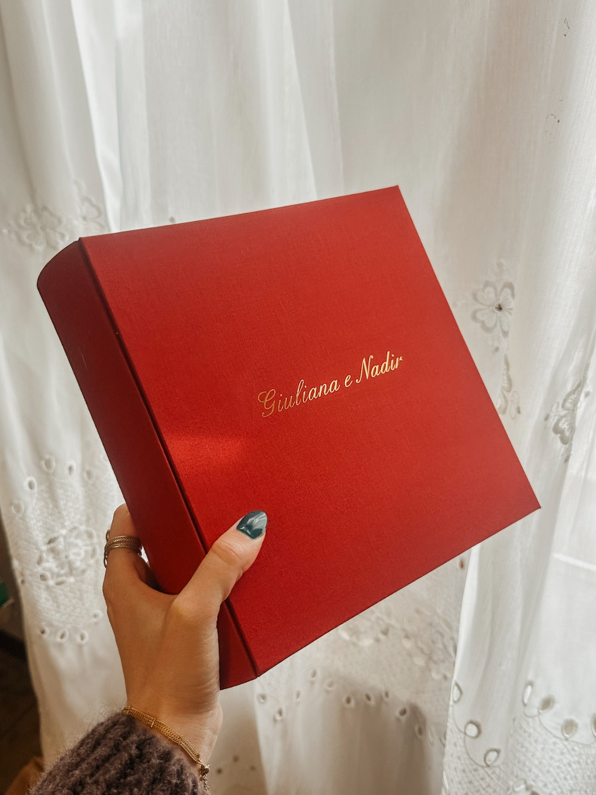 Album 23x23 personalizzato, cofanetto