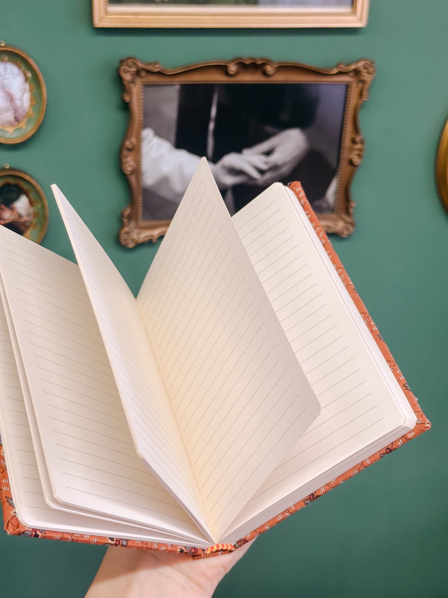 Quaderno in stoffa autunno