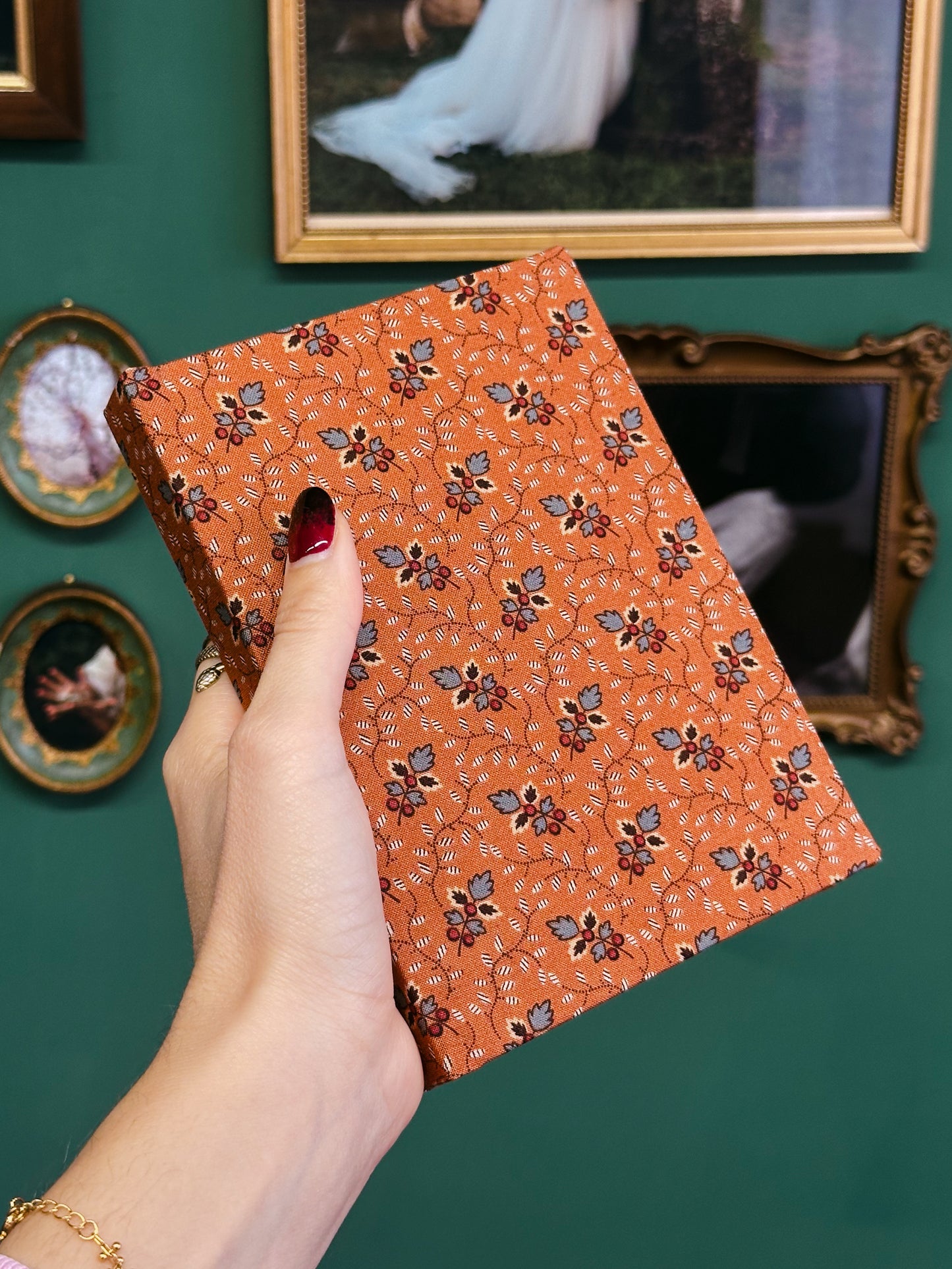 Quaderno in stoffa autunno