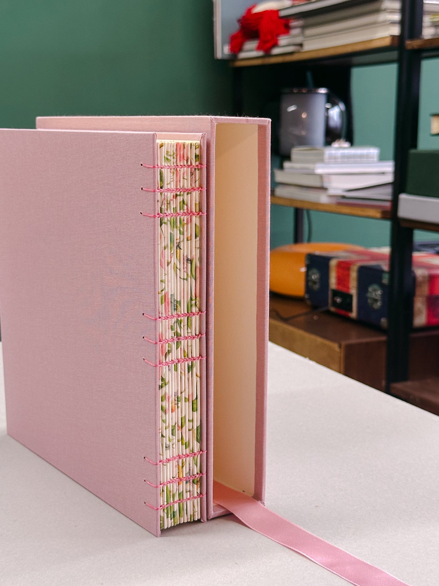 Album copto quadrato, cofanetto slipcase