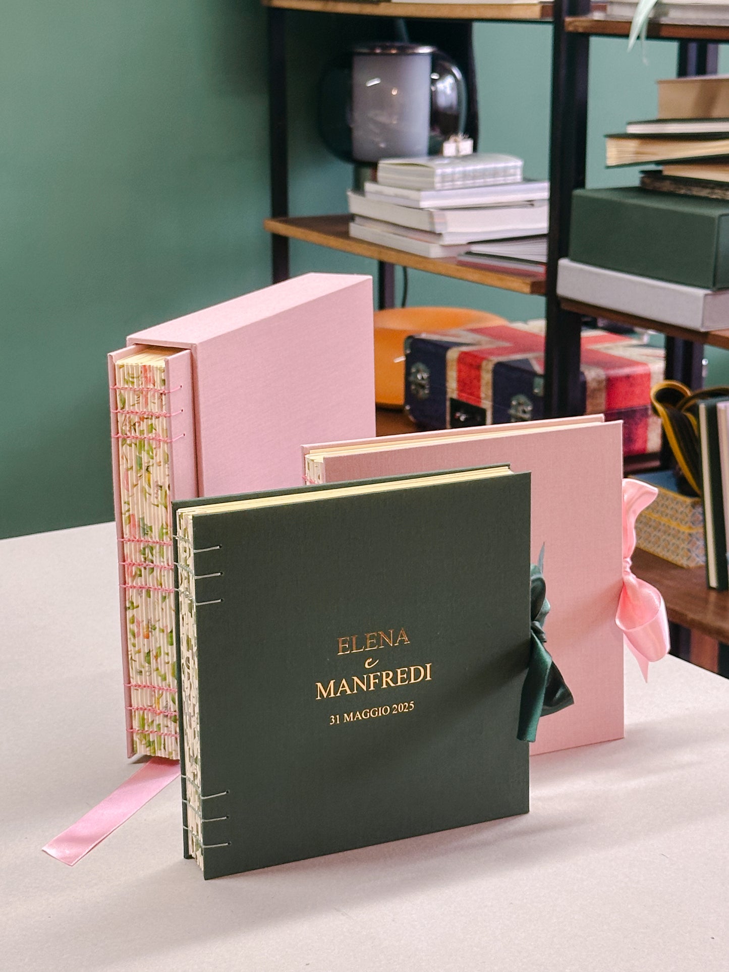 Album copto quadrato, cofanetto slipcase