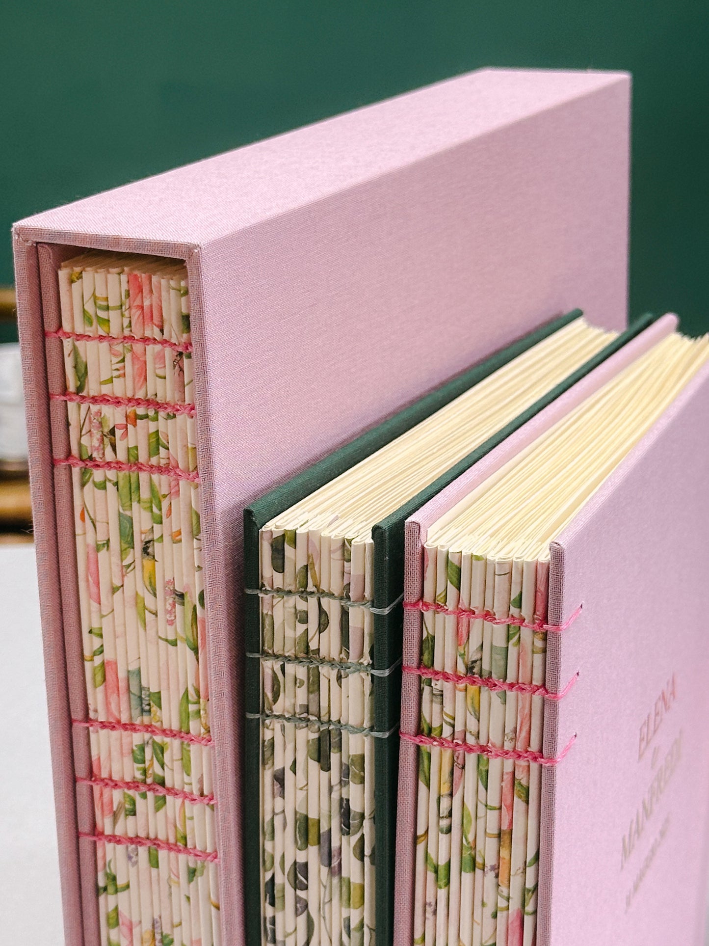 Album copto quadrato, cofanetto slipcase