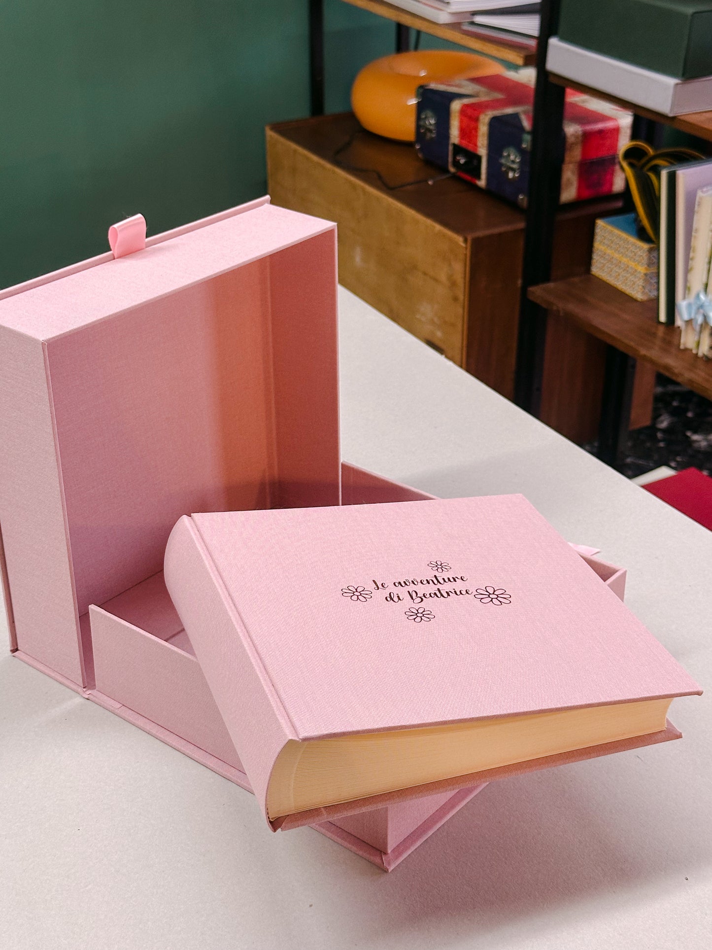 Album 23x23 personalizzato, cofanetto