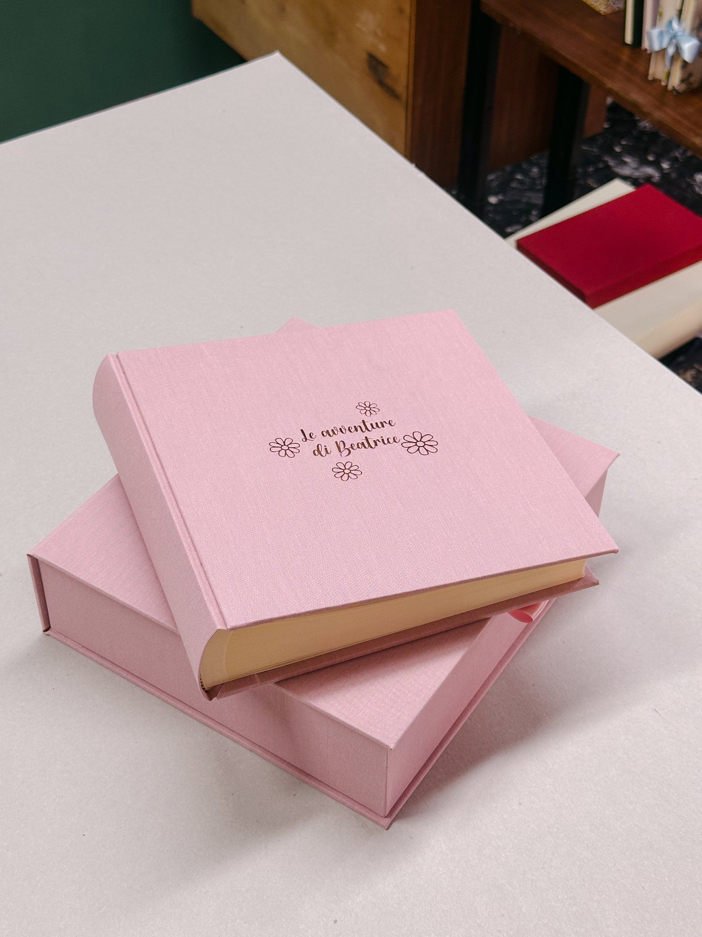 Album 23x23 personalizzato, cofanetto